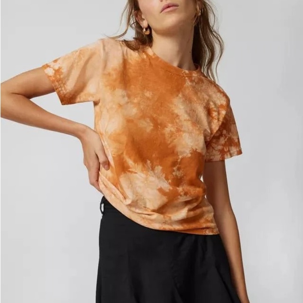 Urban Outfitters Tie Dye Short Sleeve Top